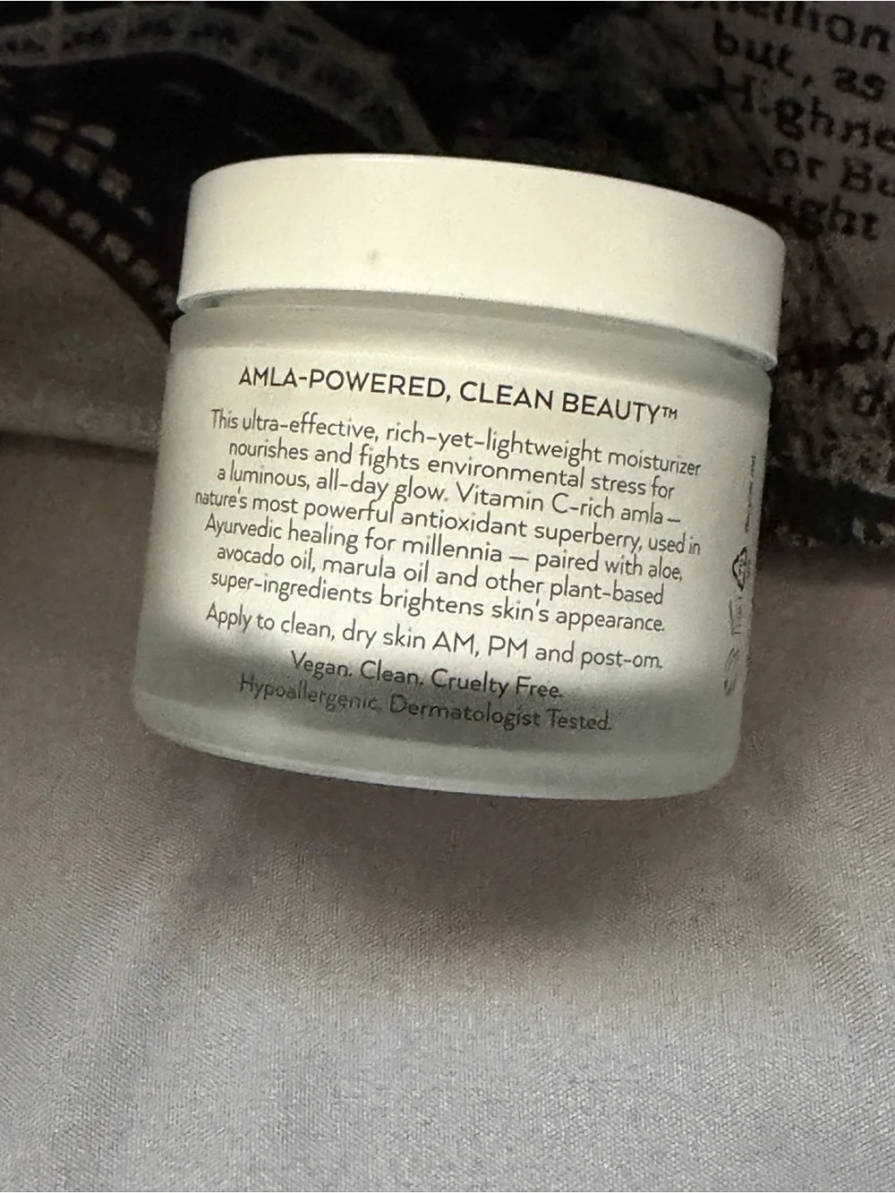 ALO Yoga white Luminizing Face Moisturizer